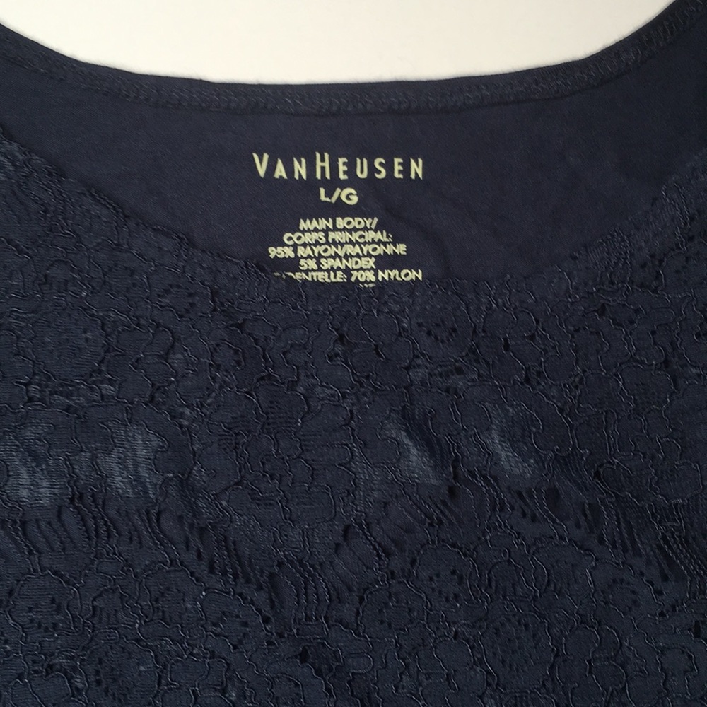 Van Heusen Lace Top! NWT